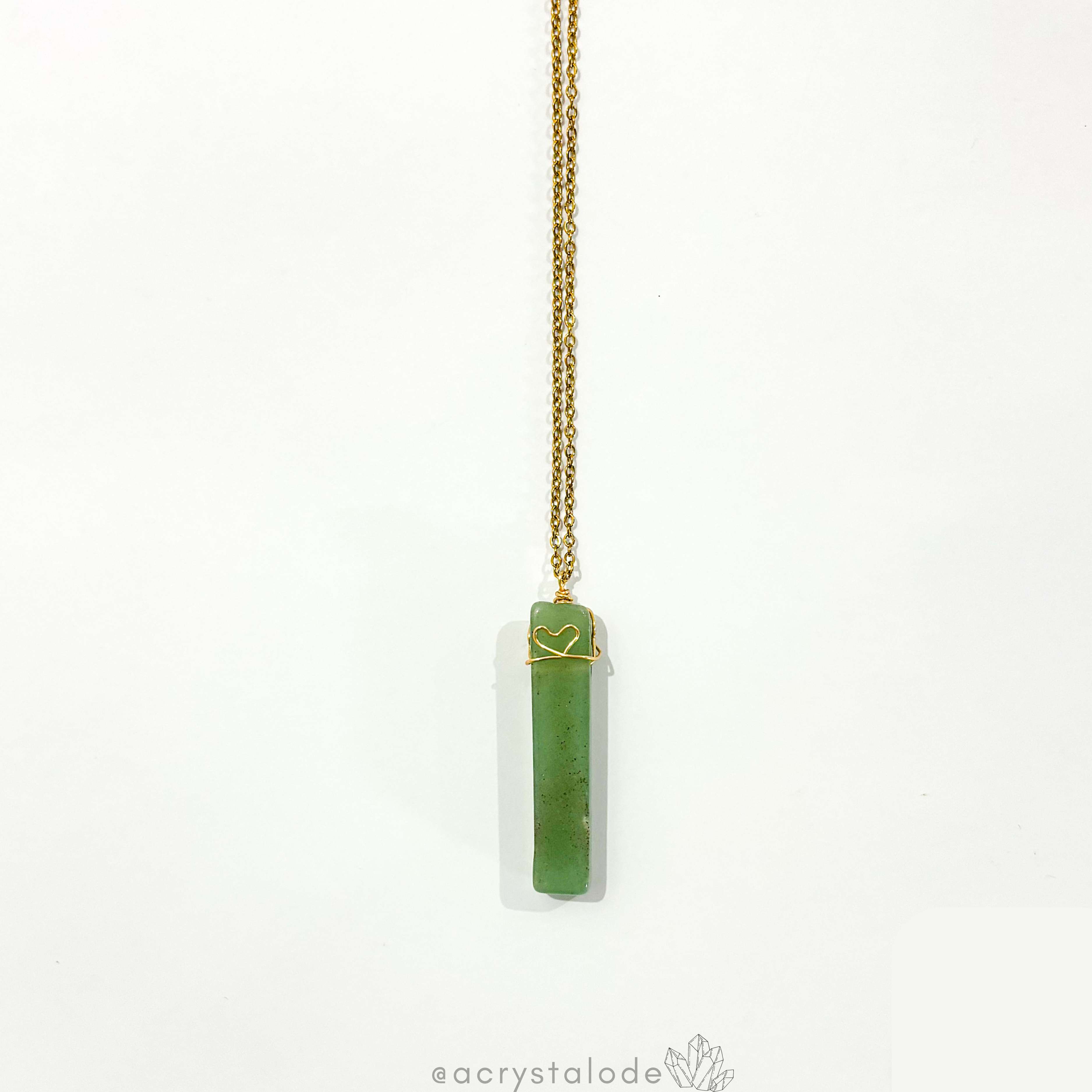 Aventurine Fairy-Core Pendant