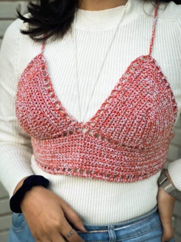 lily crochet top