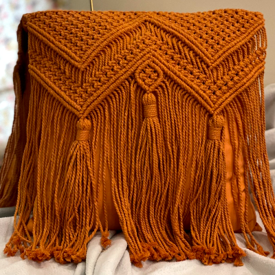 Macrame Cushion Cover-LKCU001