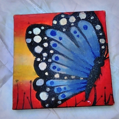 Butterfly painting