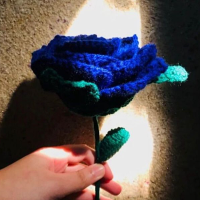 Crochet Petal Rose