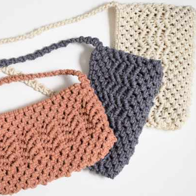 Macrame Shoulder Bag-LKSB001