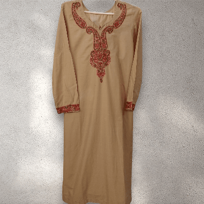 Kashmiri Handcrafted Thread work (keri design) Shirt (Ready-to-Wear)