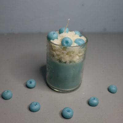 Blueberry shake scented candles