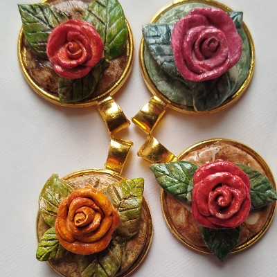 Floral locket