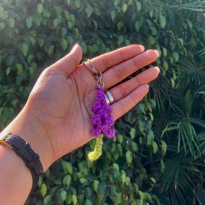 Lavender Keychain