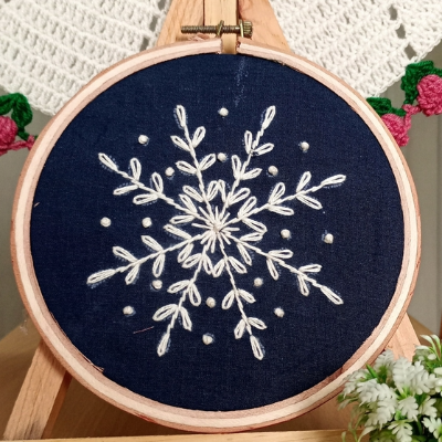 Embroidered Frame