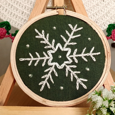 Embroidered Frame