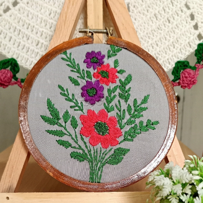 Embroidered Frame