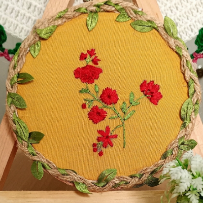 Embroidered Frame