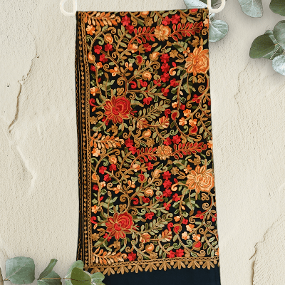 Kashmiri handcrafted Luxury pashmina stole