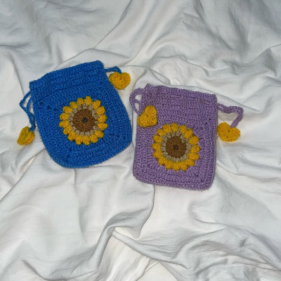 Crochet mini bags