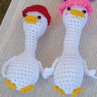 crochet ducks