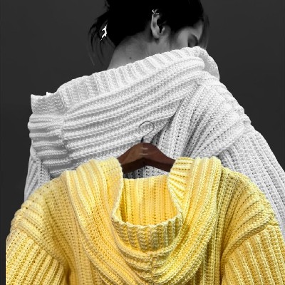 Beanie cardigan