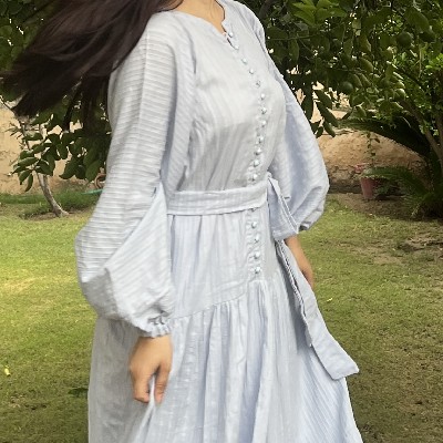 Powder Blue Dress