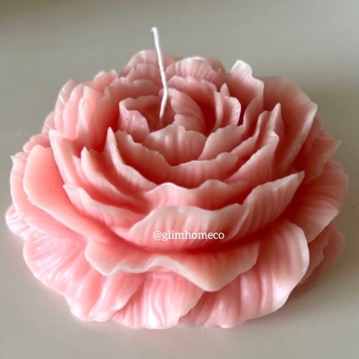 Peony candle