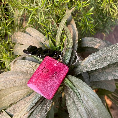 Passion pink keychain