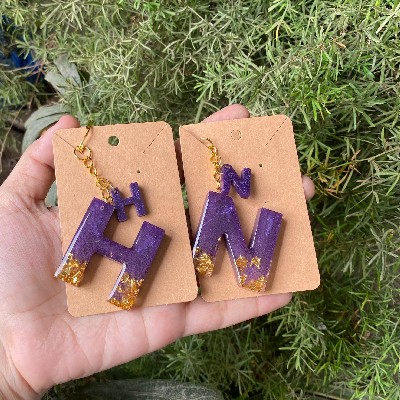 Initial letter keychain.