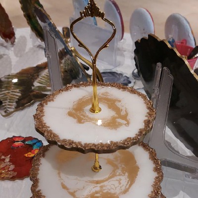 3tier Resin Cake stand