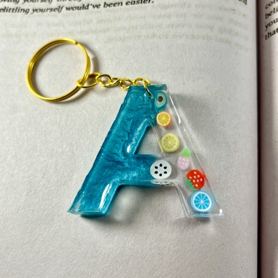 Alphabet Keychain
