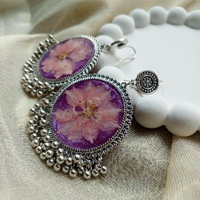 Handmade Resin Jhumka