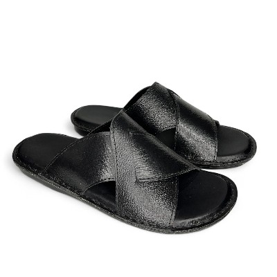 premium Handcrafted Black slipper