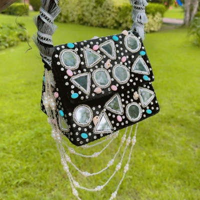 triangle mirrors bag