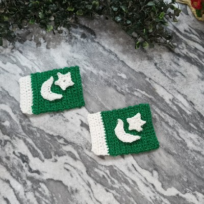 Handmade Flag Badge