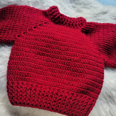 crochet Basic sweater