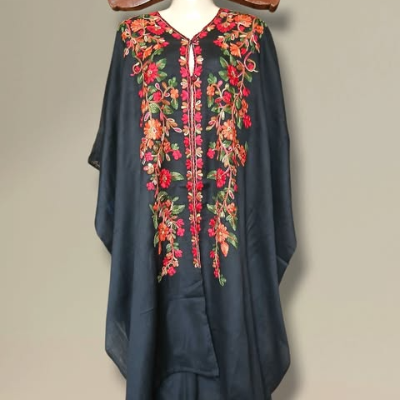 Kashmiri Summer cape shawl