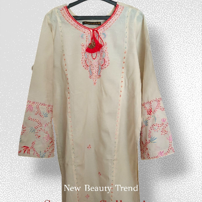 Kashmiri Lawn Handcrafted Kurta