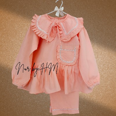 peach 🍑 a girl's CO Ord set.