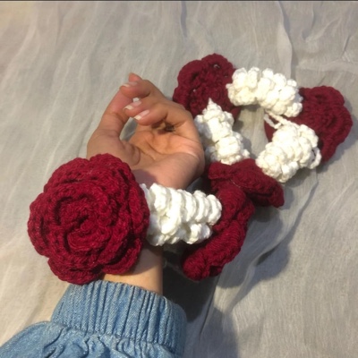 Crochet Gajra Pair