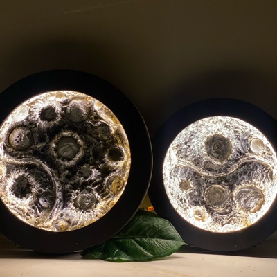 moon lamp 3D