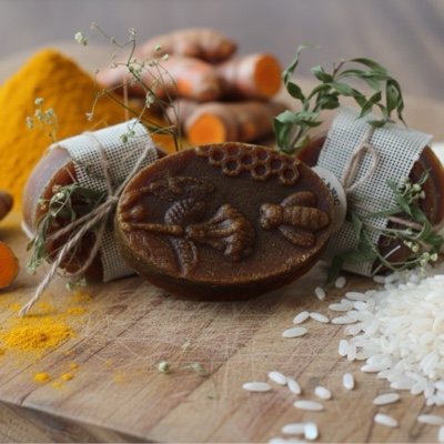 Turmeric & Rice Organic Soap