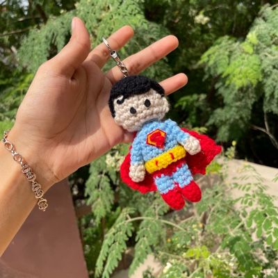 superman keychain