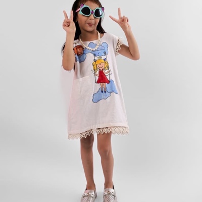 Hand Painted Frock