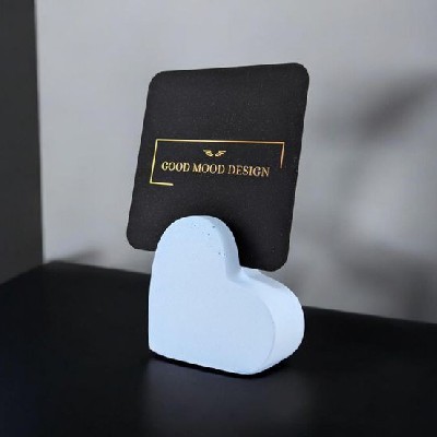 Ceramic Business card holder/ Photo holder/ note Holder, Random shape Will be given