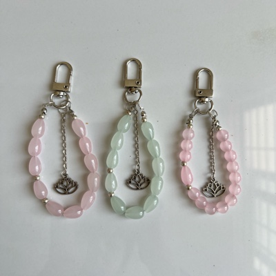 Lotus Serenity Keychains