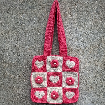Crochet Granny Square Bag