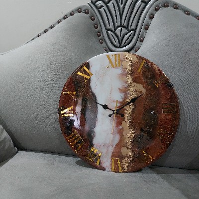 Luxury Resin Clock
