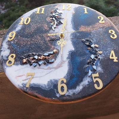 Resin Clock