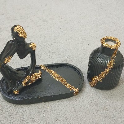 black & gold