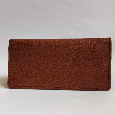 Premium Brown leather long wallet