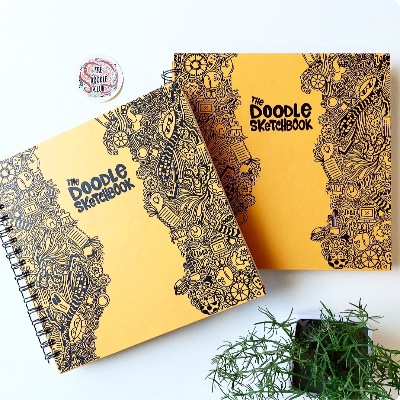 The Doodle Sketchbook - Yellow