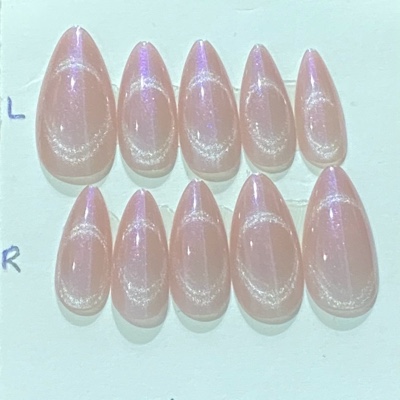 pink CATEYE (24 pcs + application kit)